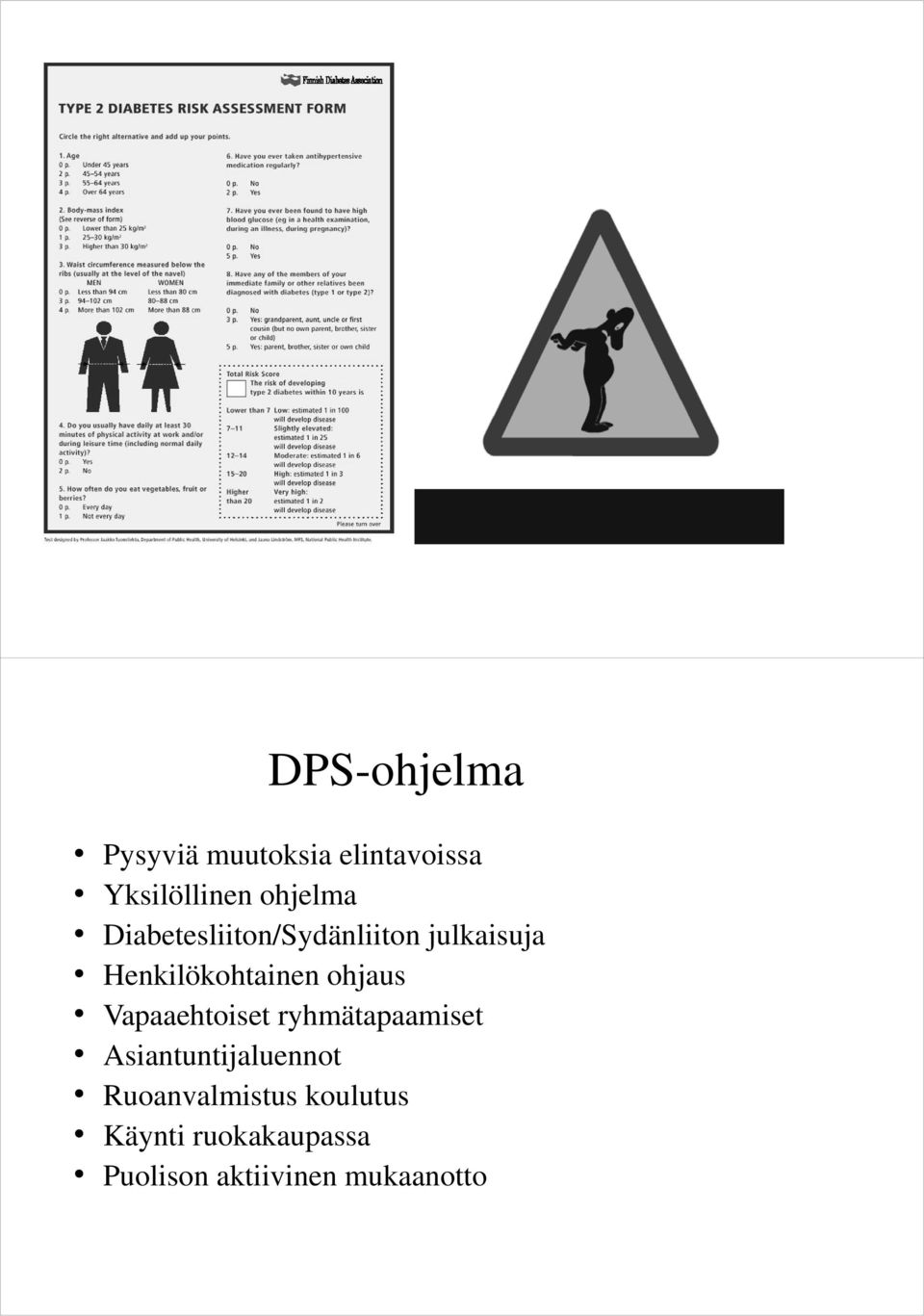 ohjaus Vapaaehtoiset ryhmätapaamiset Asiantuntijaluennot