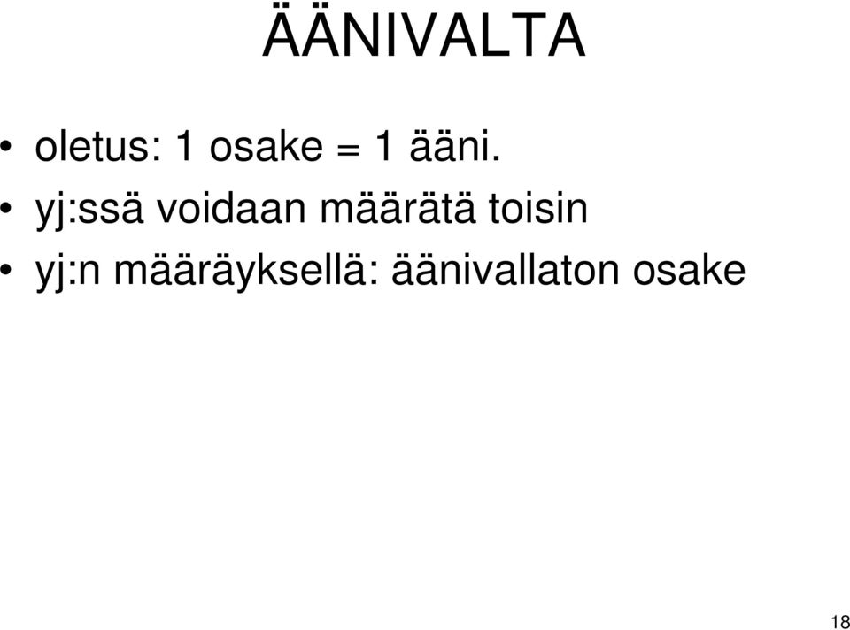 yj:ssä voidaan määrätä