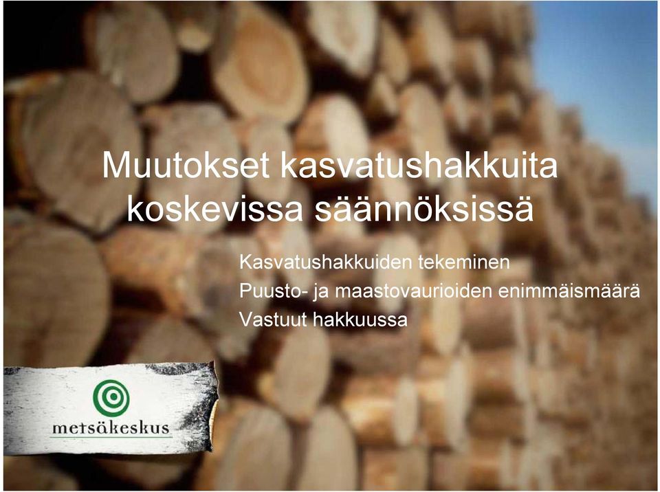 Kasvatushakkuiden tekeminen