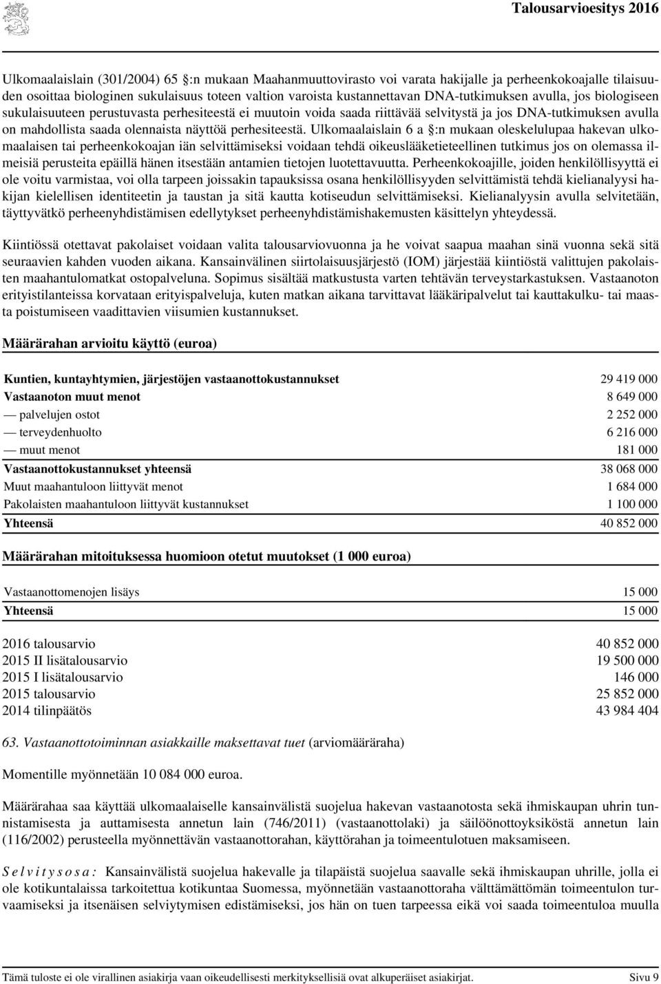 perhesiteestä.