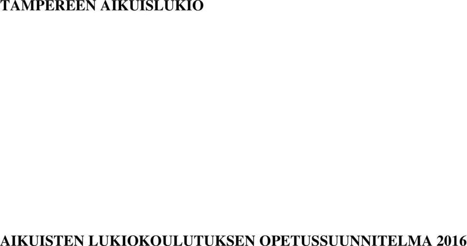 AIKUISTEN