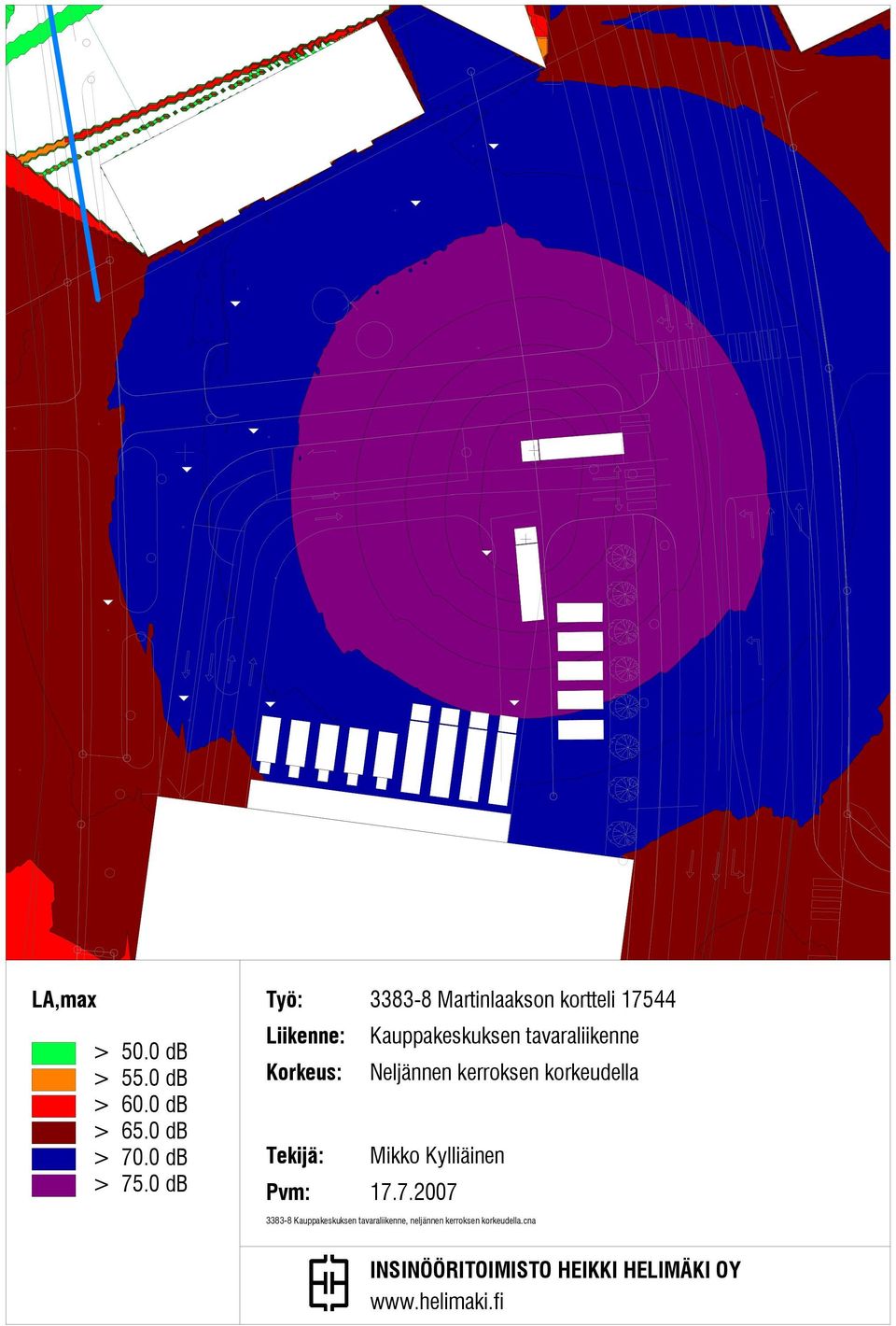 Korkeus: Neljännen kerroksen korkeudella