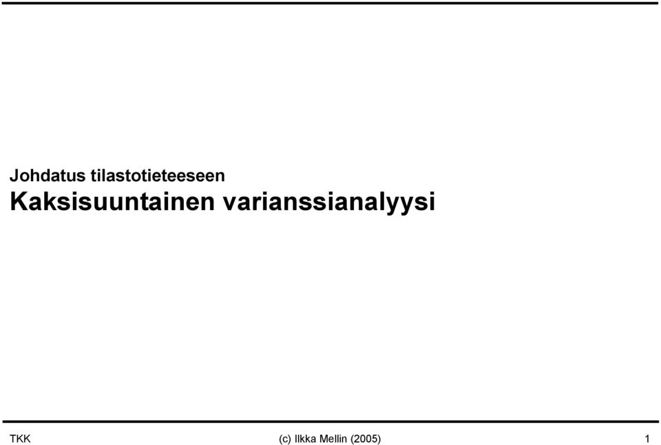 Kaksisuuntainen