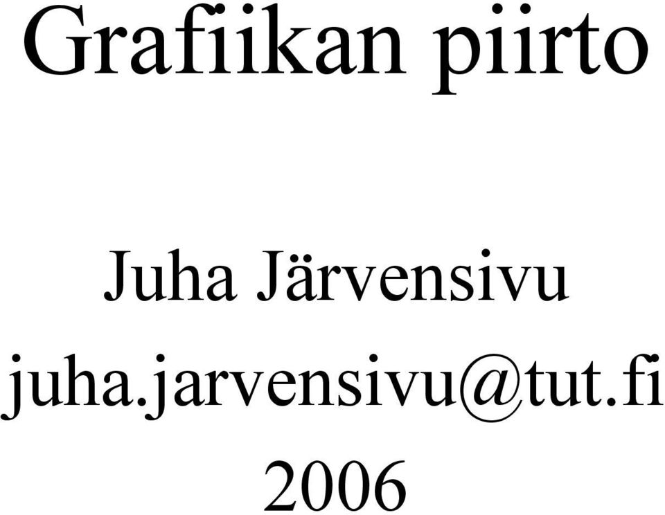 Järvensivu