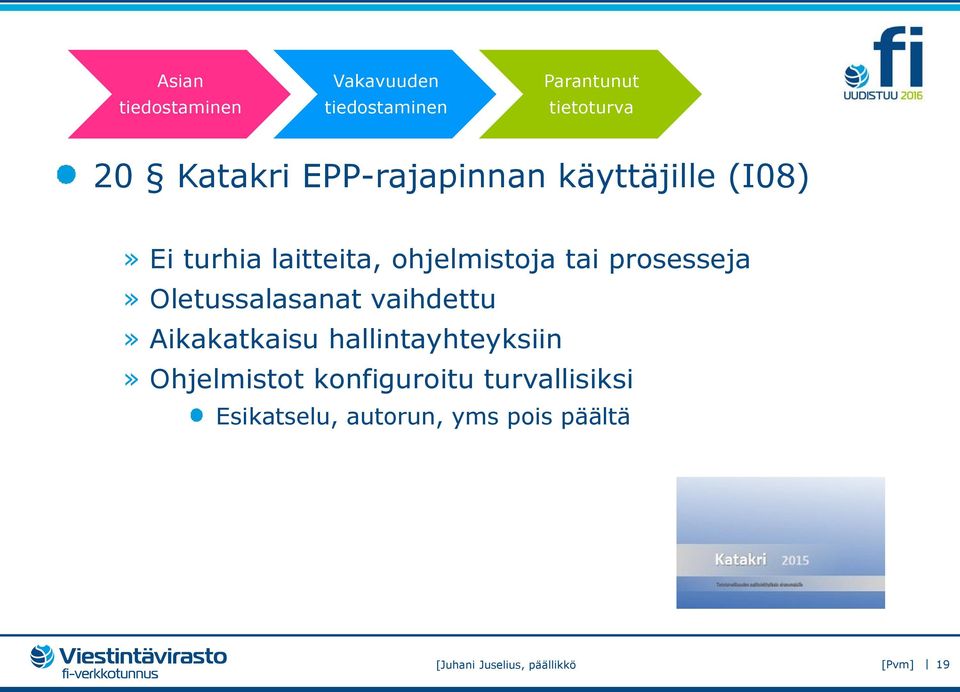 Aikakatkaisu hallintayhteyksiin» Ohjelmistot konfiguroitu