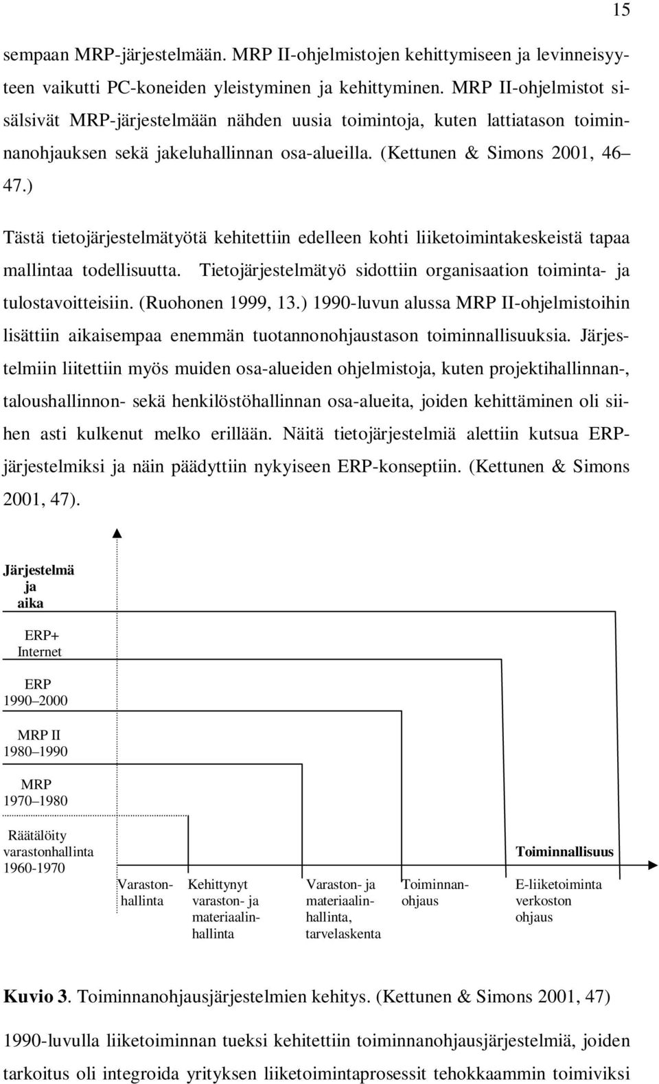 ) Tästä tietojärjestelmätyötä kehitettiin edelleen kohti liiketoimintakeskeistä tapaa mallintaa todellisuutta. Tietojärjestelmätyö sidottiin organisaation toiminta- ja tulostavoitteisiin.