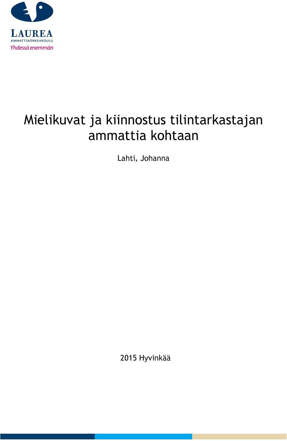 tilintarkastajan