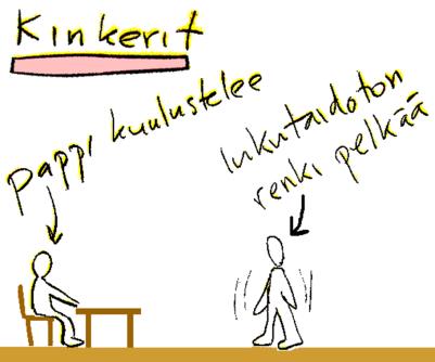 Kirkko opetti kansalle lukutaidon (lukkarinkoulut ja kiertokoulut) ja luterilaisen opin ydinkohdat (apuna Martti Lutherin kirjanen Katekismus, joka on kristinopin
