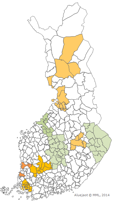 TYÖVOIMA- JA YRITYSPALVELUJEN ALUEELLISET KOKEILUT, KOKEILUUN KESÄKUUSSA 2016 VALITUT ALUEET Kemi, Tornio, Rovaniemi, Sodankylä, Kemijärvi Oulu, Hailuoto, Ii, Kempele, Liminka, Lumijoki, Muhos