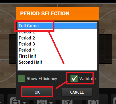 OTTELUN BOXSCOREN TALLENTAMINEN Avaa ottelun FIBA boxscore.