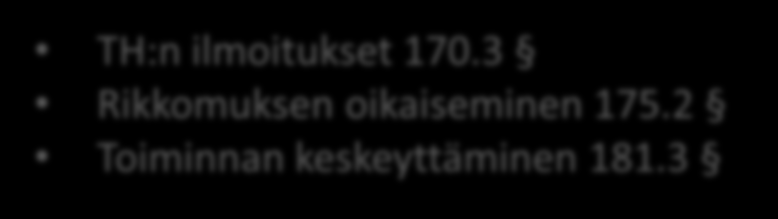 Valvojien yhteistyökuvioille ja työnjaolle aiempaa enemmän tukea laista Yhteistyö Työnjako Keskinäinen ilmoitusvelvollisuus 22.4 Virka-apu 187.2 Valvonnan suunnittelu 168.