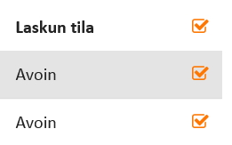 Toukokuu 2016 43 (57) Kun lasku on avattu tarkasteluun, laskun muokkausnäkymästä voidaan siirtyä syöttämään uusi lasku. Kululaskun tarkastelusta ja muokkauksesta, Uusi kululasku.
