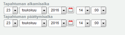 Sisältö-kentän tekstiin voi tarvittaessa lisätä linkkejä. Ensin maalataan (7) teksti, johon linkki halutaan lisätä. Sen jälkeen painetaan Lisää linkki / Muokkaa linkkiä kuvaketta.