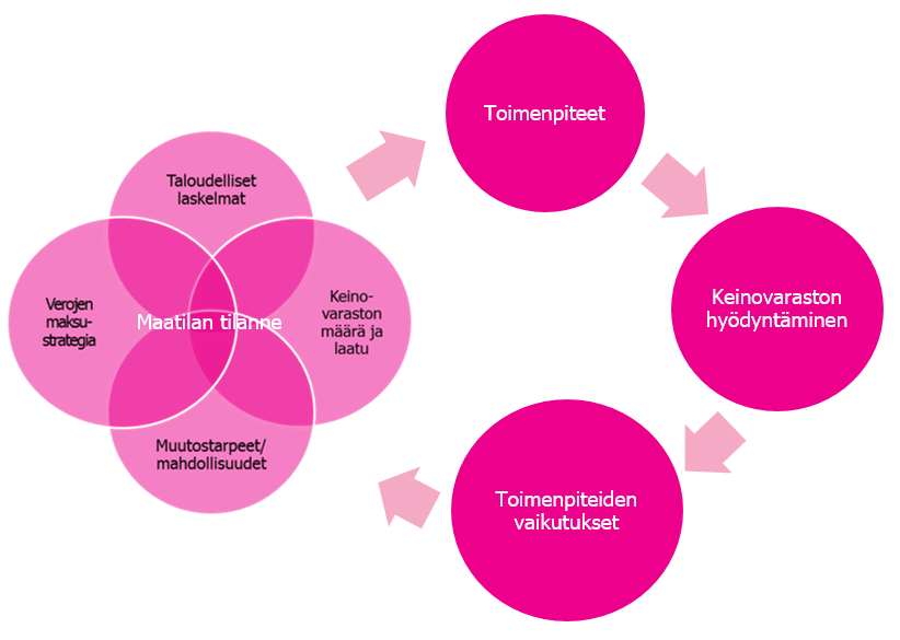 19 (72) KUVIO 4. Verosuunnittelun vaiheet. (Stenlund 2003, 28 34.