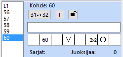 Vihtavuoren Pamaus ry./jle 11/35 Rastiympyrä 56 Rastin 56 rasti määriterivi 3.