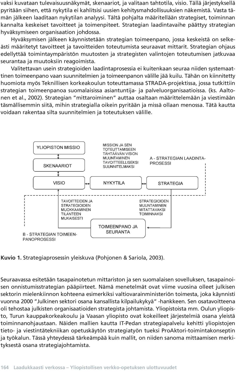 Strategian laadintavaihe päättyy strategian hyväksymiseen organisaation johdossa.