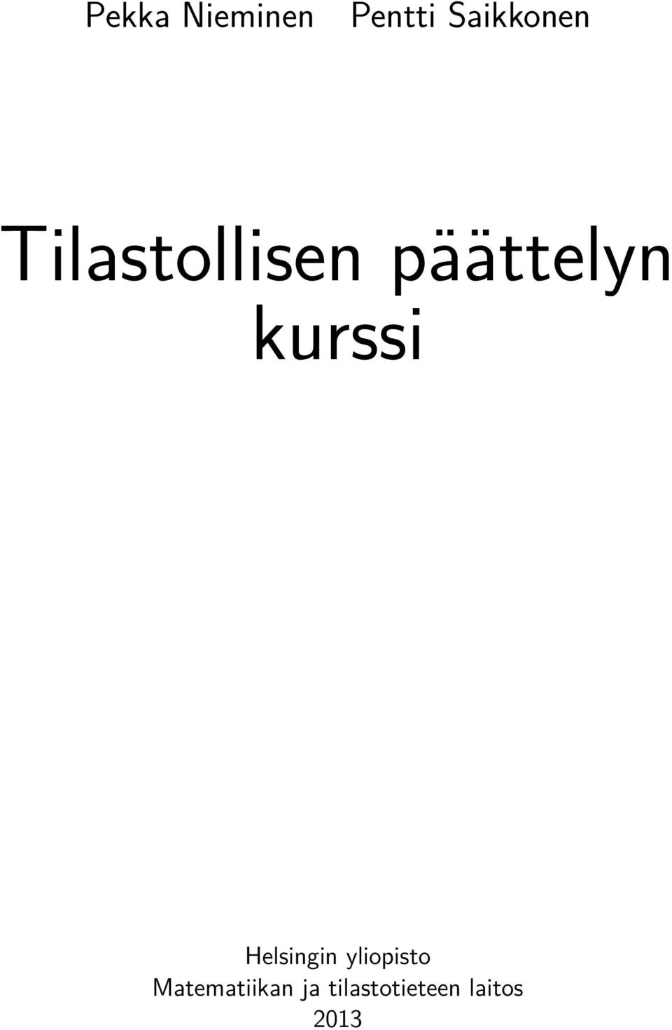 Helsingin yliopisto