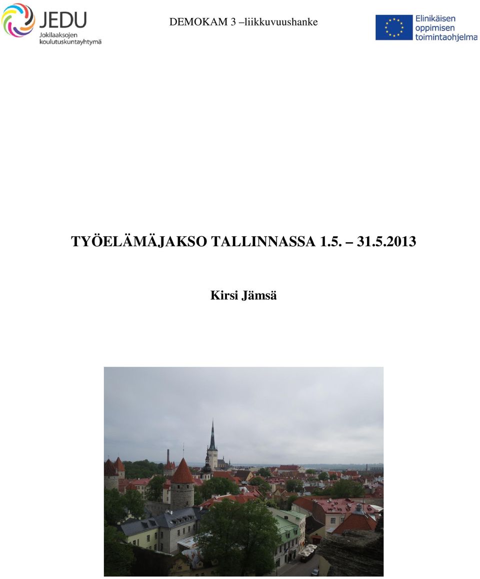 TYÖELÄMÄJAKSO