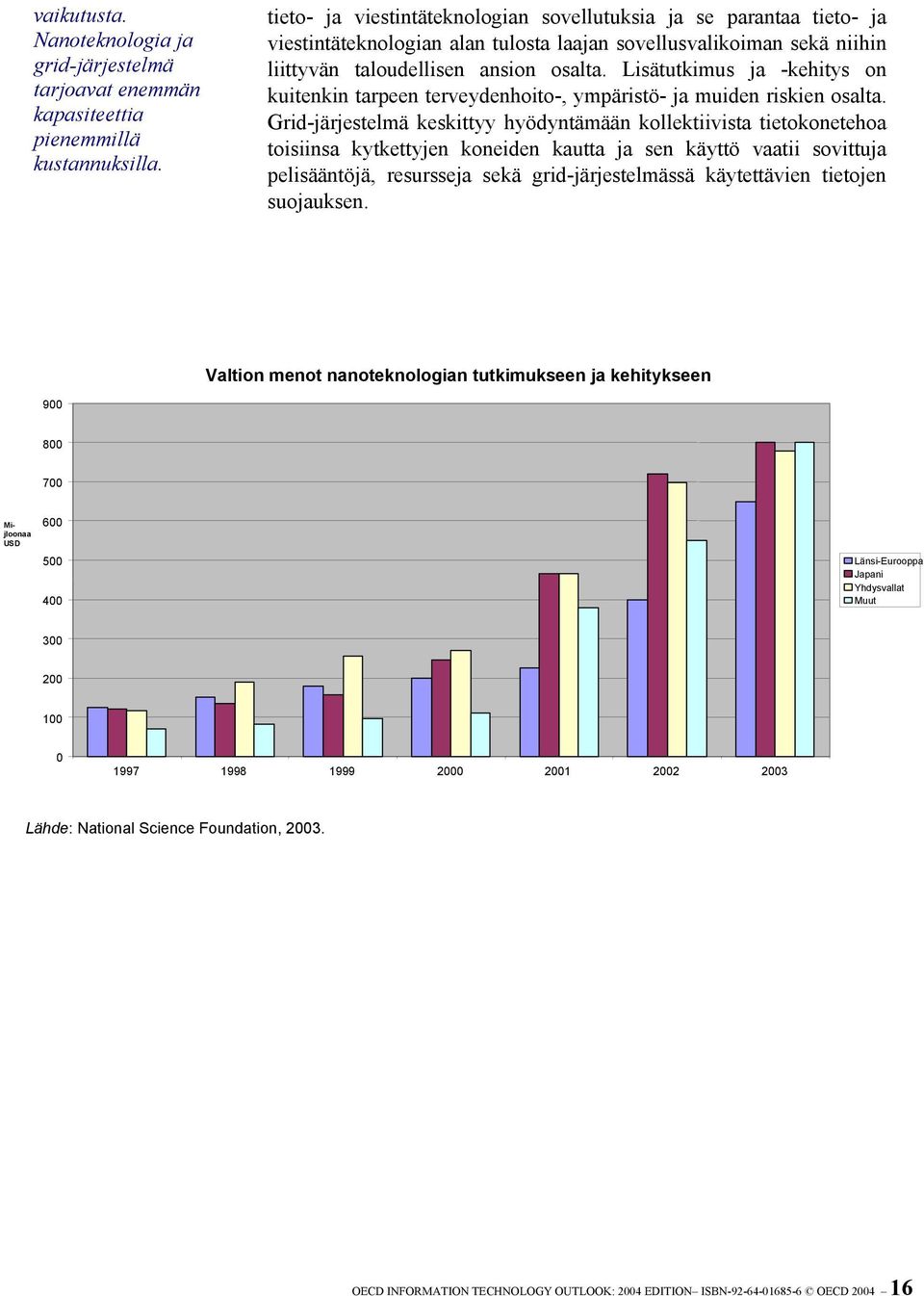 Lisätutkimus ja -kehitys on kuitenkin tarpeen terveydenhoito-, ympäristö- ja muiden riskien osalta.