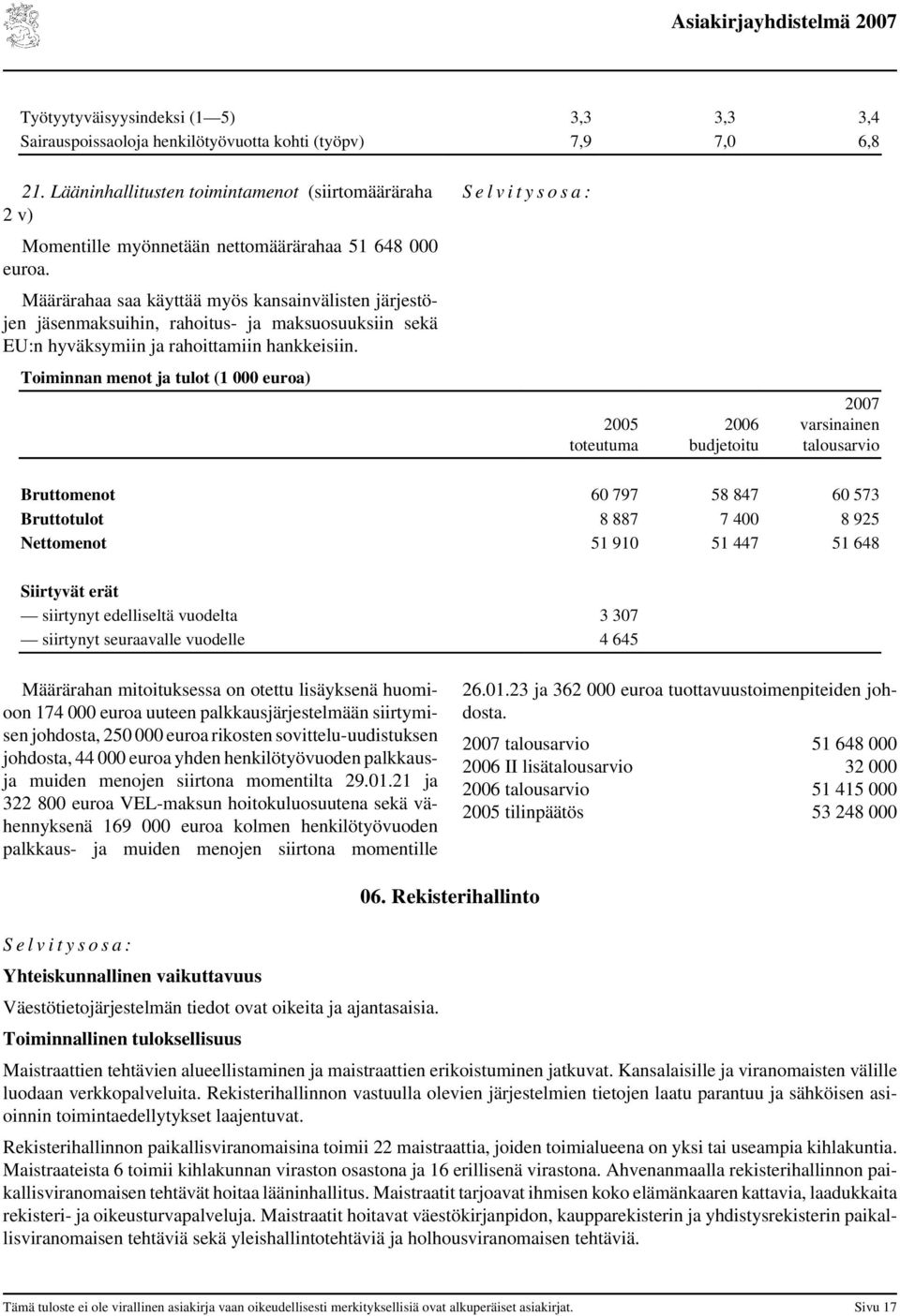 Määrärahaa saa käyttää myös kansainvälisten järjestöjen jäsenmaksuihin, rahoitus- ja maksuosuuksiin sekä EU:n hyväksymiin ja rahoittamiin hankkeisiin.