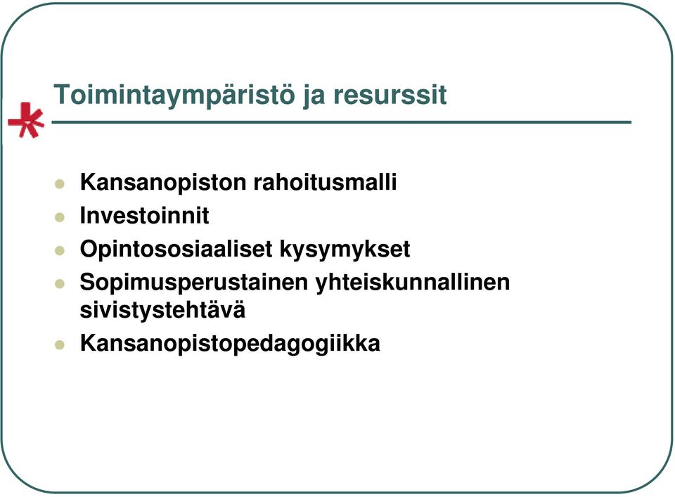 kysymykset Sopimusperustainen