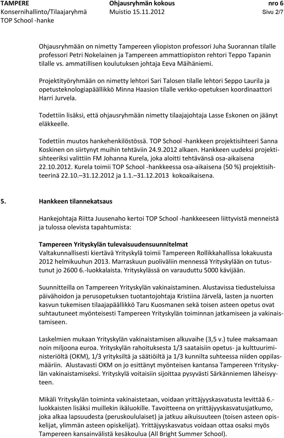 ammatillisen koulutuksen johtaja Eeva Mäihäniemi.