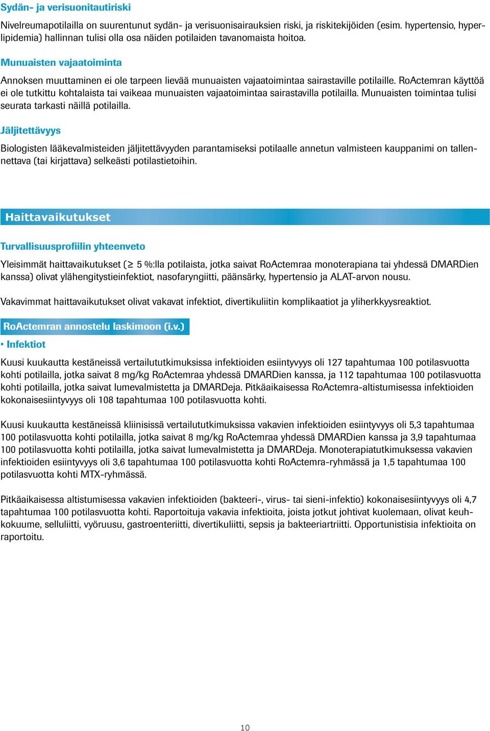 Munuaisten vajaatoiminta Annoksen muuttaminen ei ole tarpeen lievää munuaisten vajaatoimintaa sairastaville potilaille.