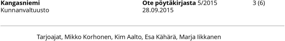 Tarjoajat, Mikko Korhonen,