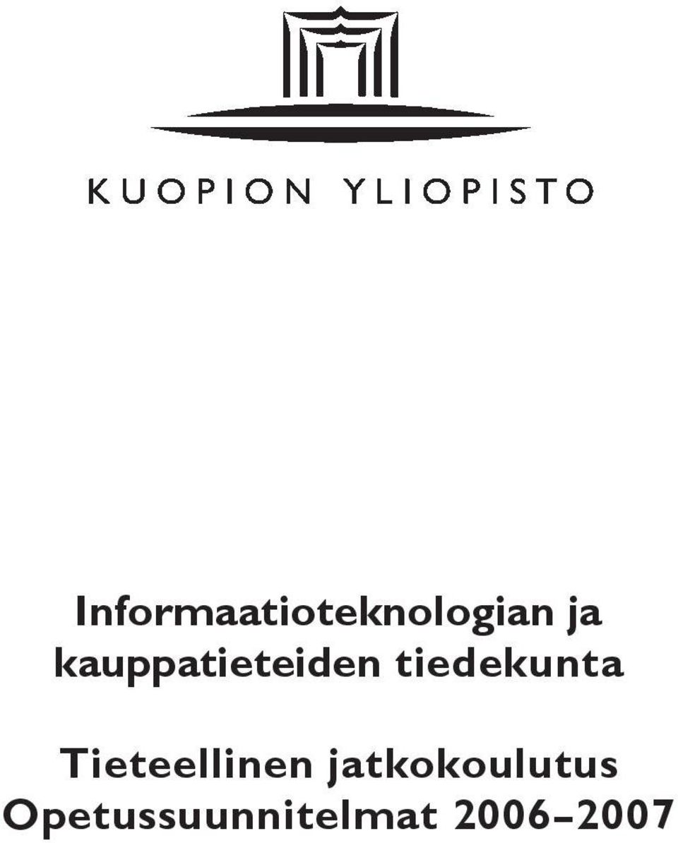 Tieteellinen jatkokoulutus