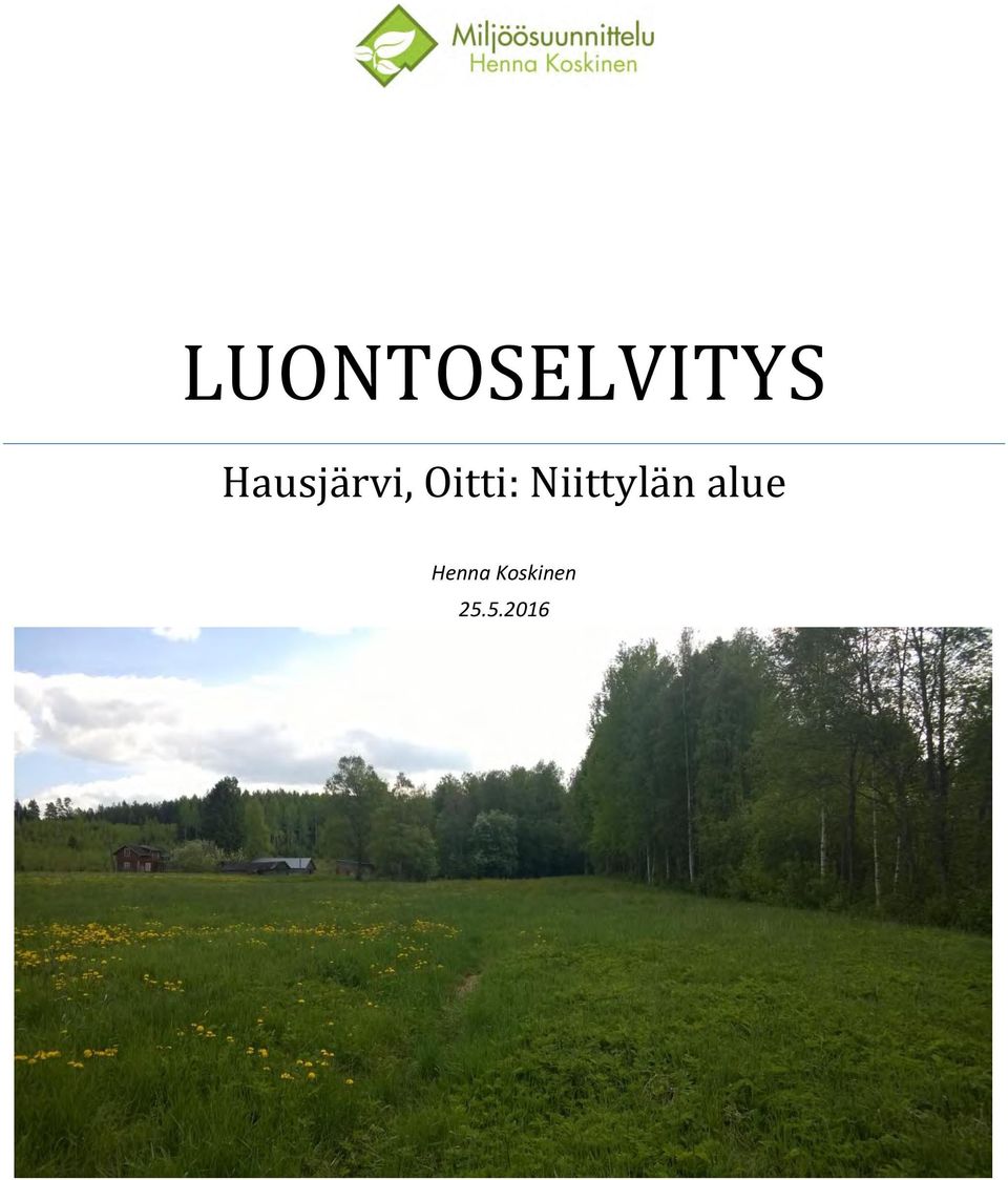 Niittylän alue