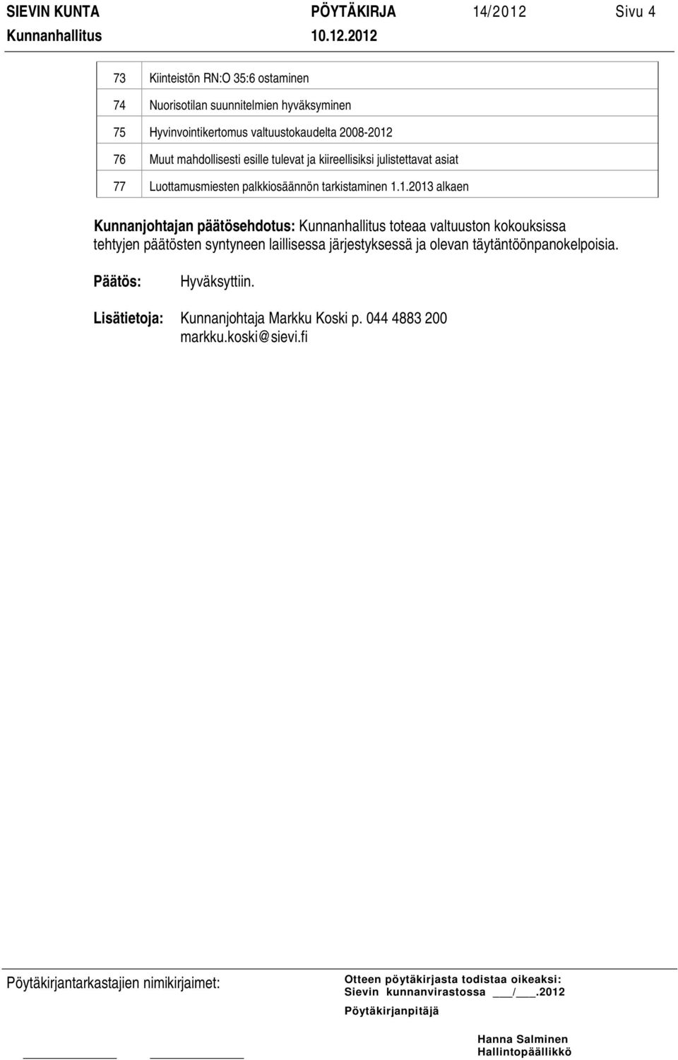 tarkistaminen 1.
