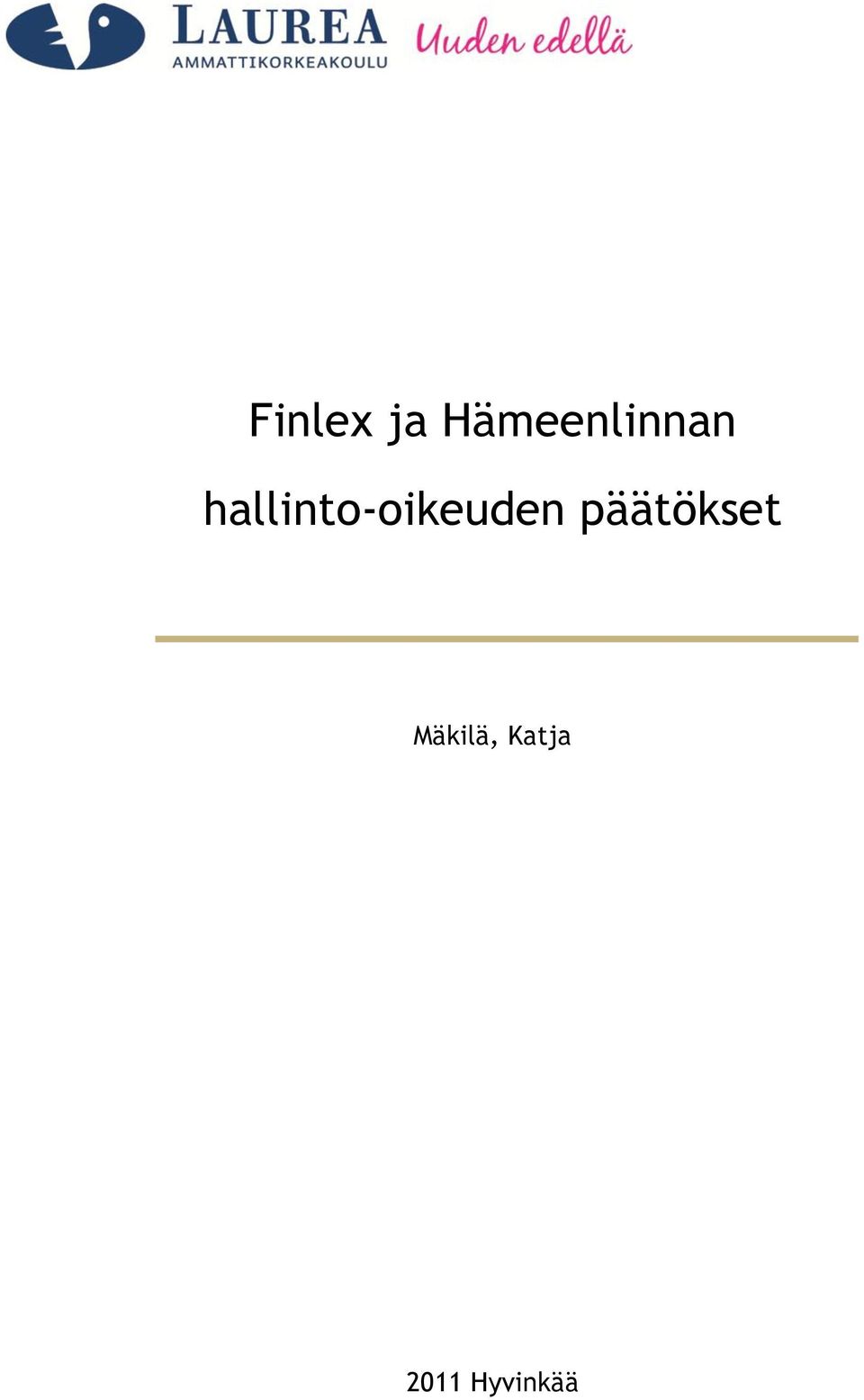 hallinto-oikeuden