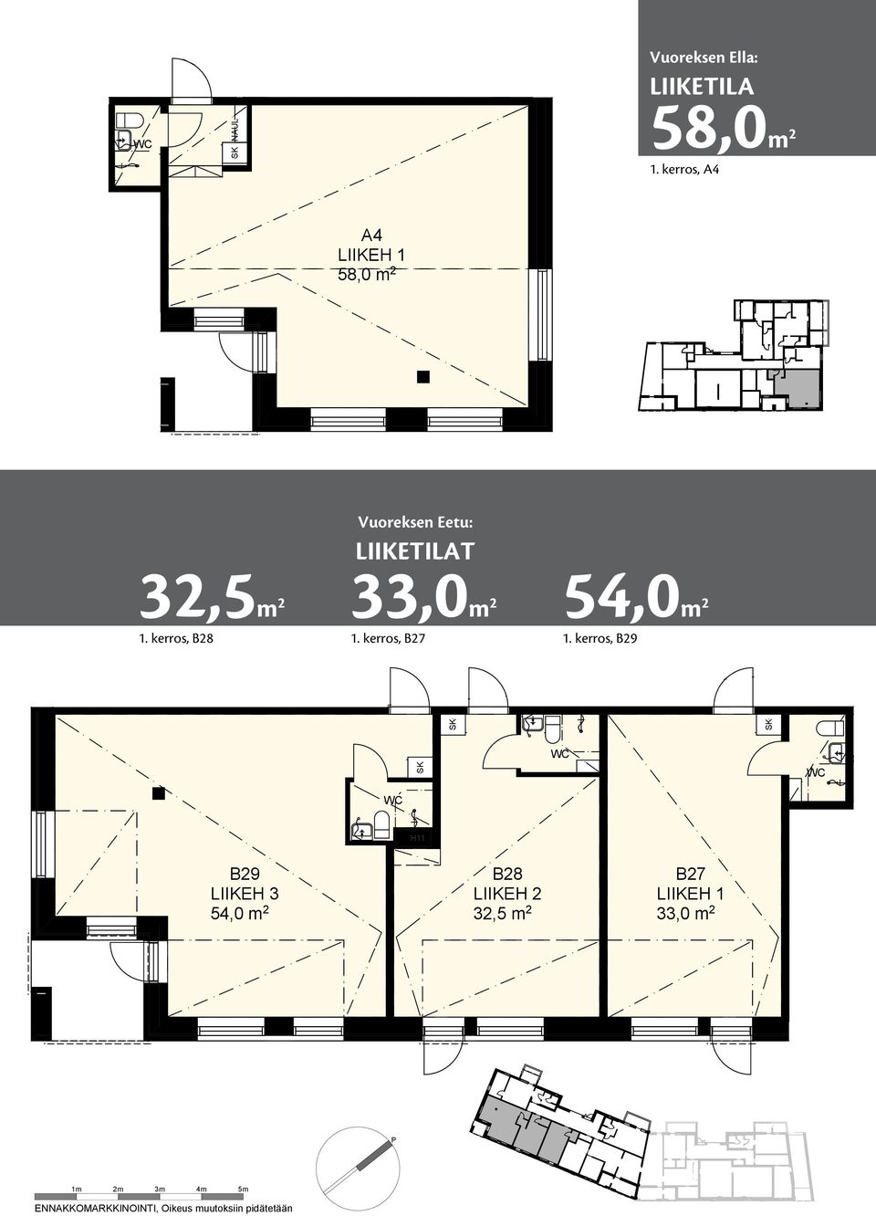 28,5 m 2 sk yläkaapit H Vuoreksen Eetu: (pp+ku) A IIIAT py py IIIA sk sk iikehuoneistot B27, B28 ja B29 33870 Tampere Asunto Oy Tampereen V Vuoreksen puistokatu 77 () (mu) i H13 54,0m apk 2 2