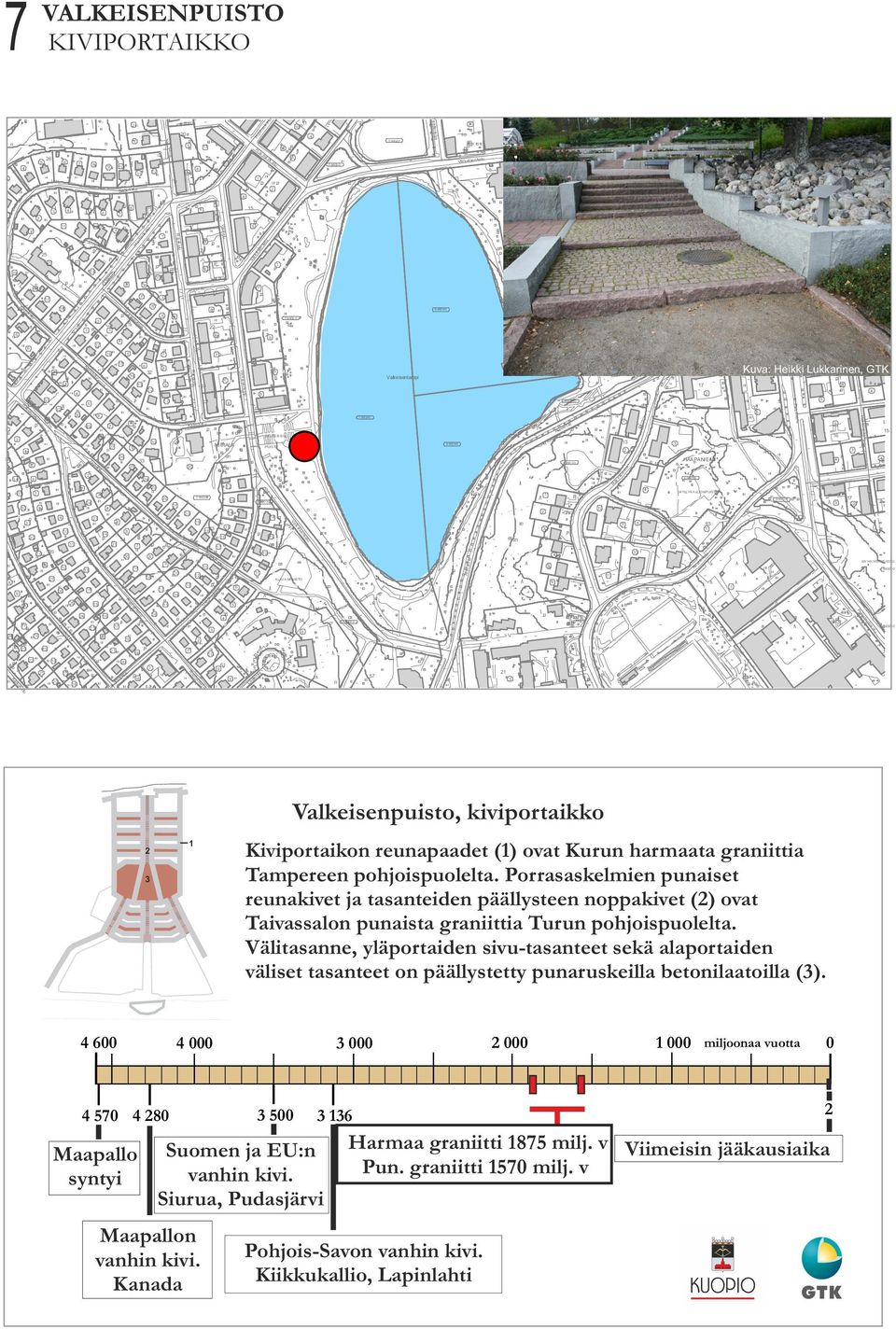 Porrsskelmien pniset renkivet j tsnteiden päällysteen noppkivet () ovt Tivsslon pnist grniitti Trn pohjoispolelt.