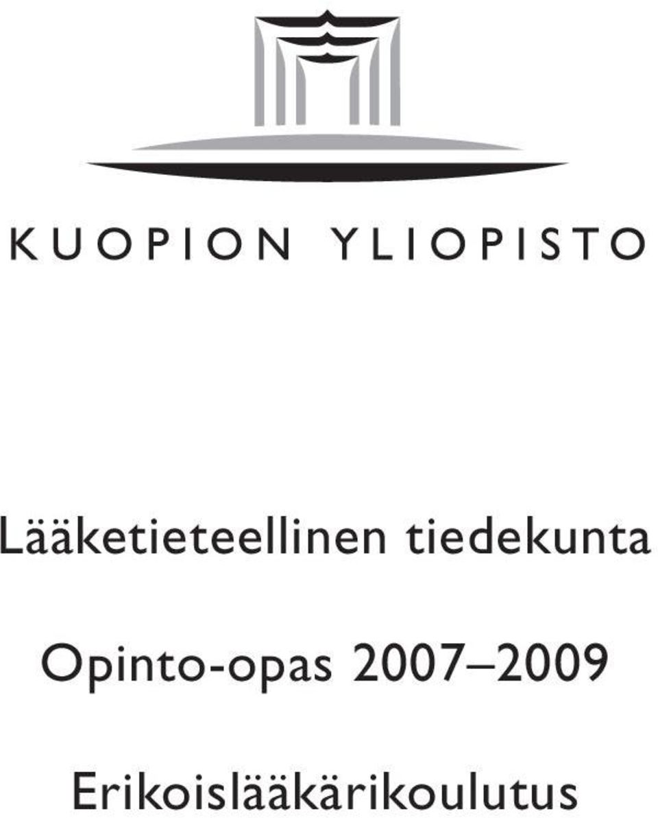 Opinto-opas 2007