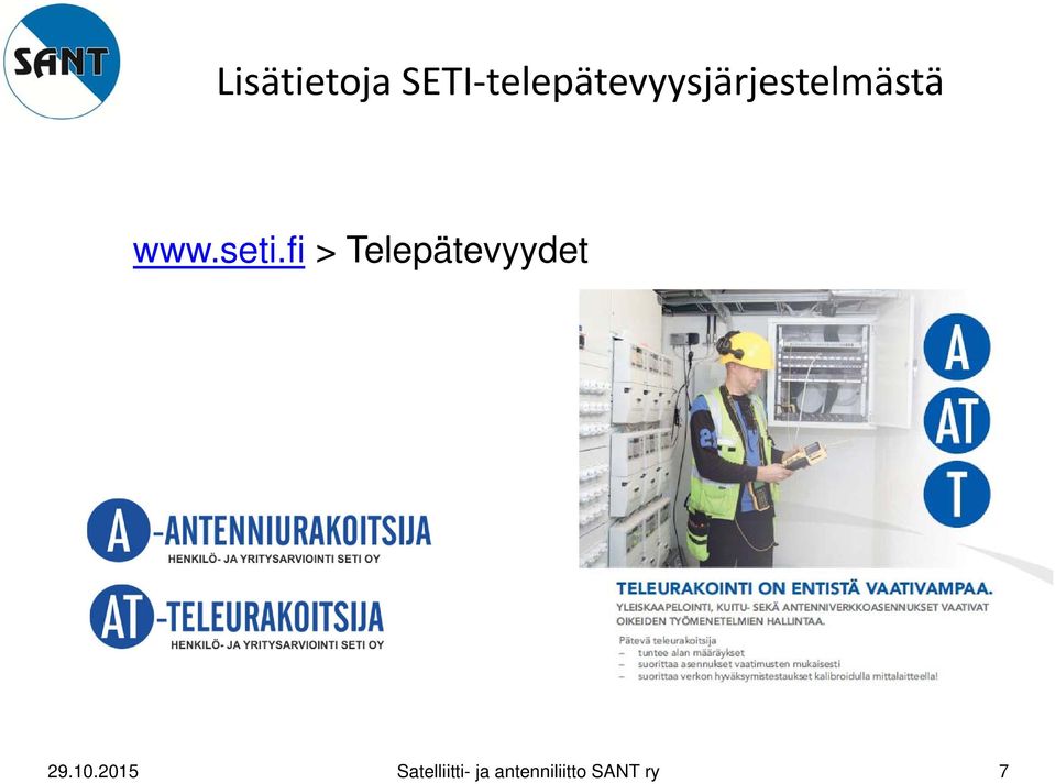 seti.fi > Telepätevyydet 29.10.