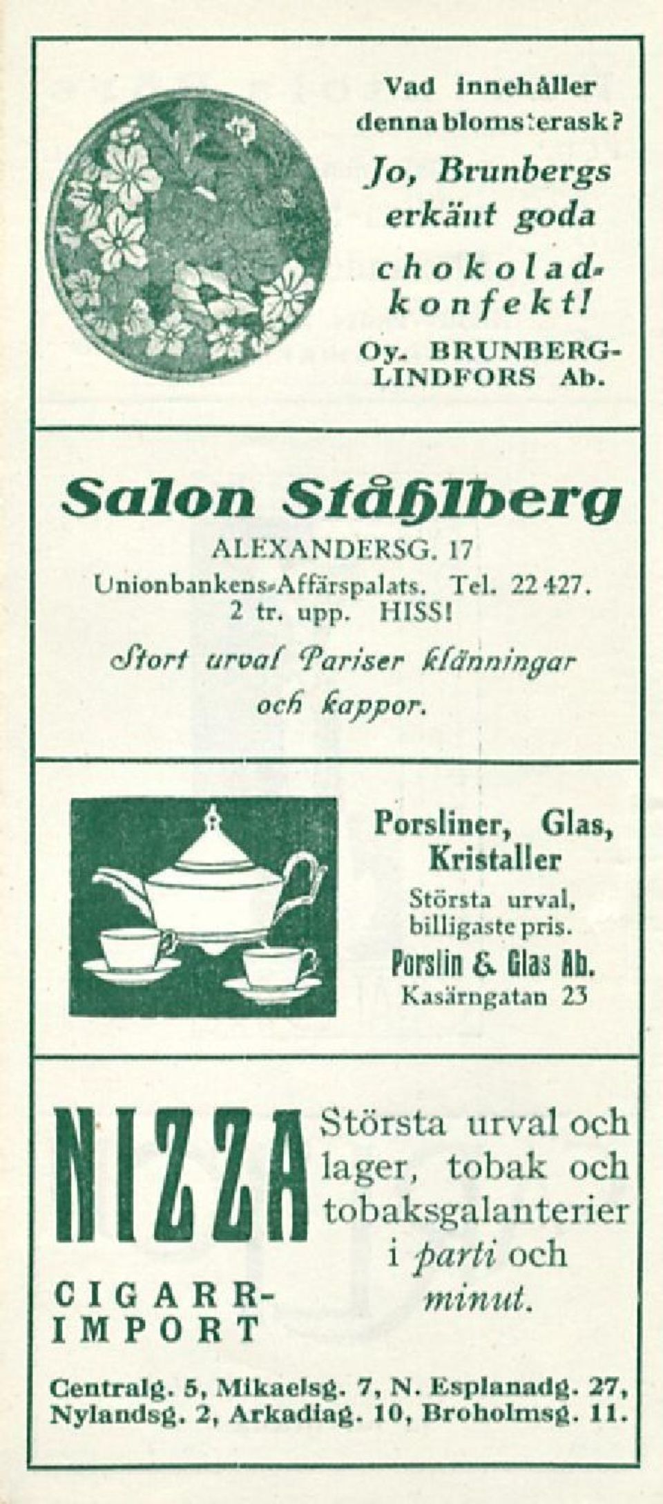 Porsliner, Glas, Kristaller Största urval, billigaste pris. Porslin & Glas Ab.