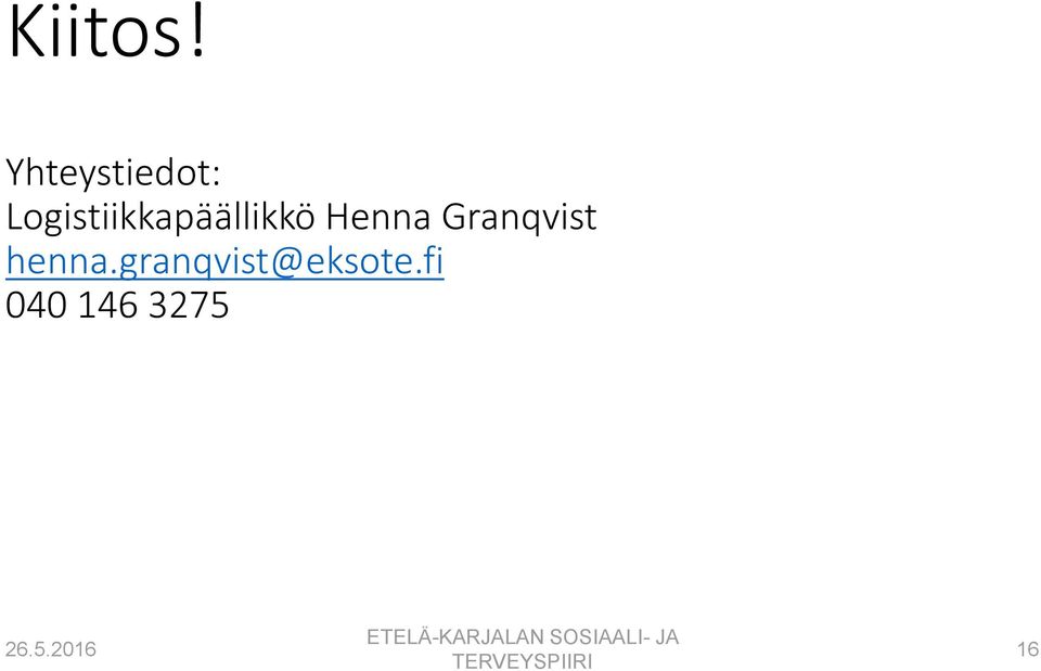 Henna Granqvist henna.