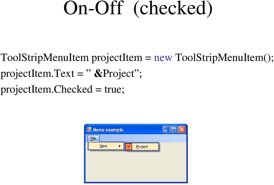 new ToolStripMenuItem();