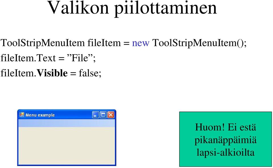 fileitem.text = File ; fileitem.
