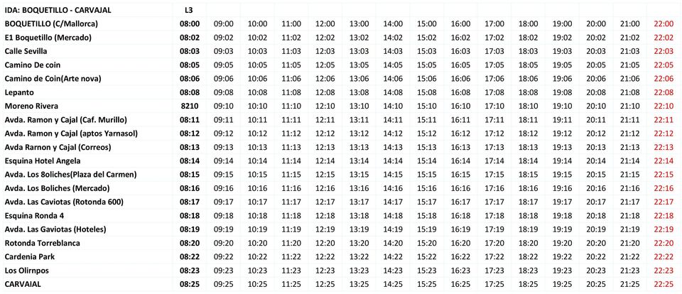 11:05 12:05 13:05 14:05 15:05 16:05 17:05 18:05 19:05 20:05 21:05 22:05 Camino de Coin(Arte nova) 08:06 09:06 10:06 11:06 12:06 13:06 14:06 15:06 16:06 17:06 18:06 19:06 20:06 21:06 22:06 Lepanto