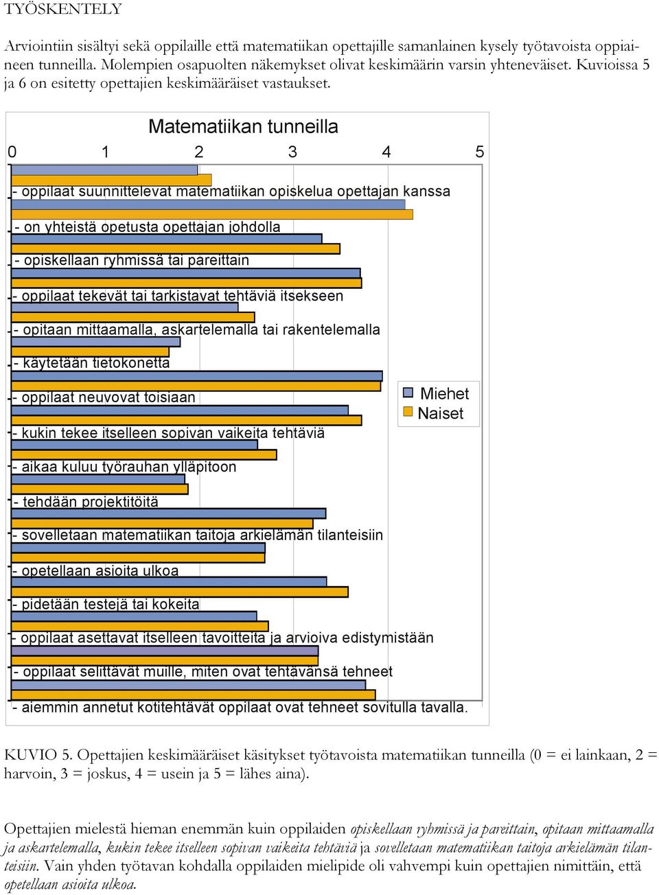 Matematiikan tunneilla 0 1 2 3 4 5 - oppilaat suunnittelevat matematiikan opiskelua opettajan kanssa - on yhteistä opetusta opettajan johdolla - opiskellaan ryhmissä tai pareittain - oppilaat tekevät