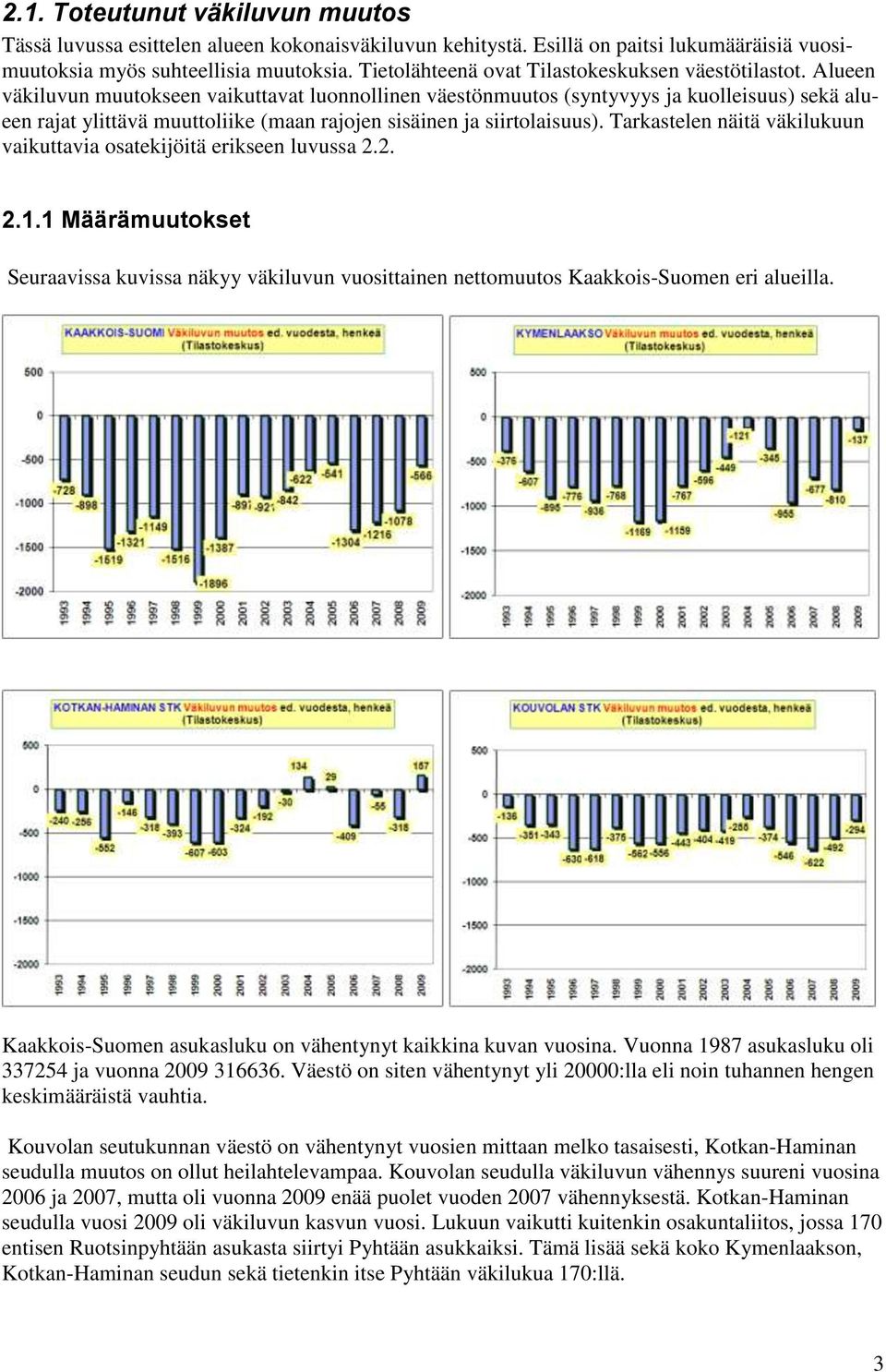 Alueen väkiluvun muutokseen vaikuttavat luonnollinen väestönmuutos (syntyvyys ja kuolleisuus) sekä alueen rajat ylittävä muuttoliike (maan rajojen sisäinen ja siirtolaisuus).