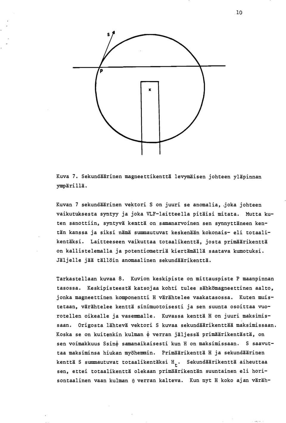 Mutta kuten sanottiin, syntyvä kentta on samanarvoinen sen synnyttaneen kentän kanssa ja siksi nämä summautuvat keskenään kokonais- eli totaalikentaksi.