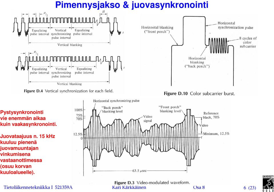 15 khz kuuluu pienenä juovauunajan vinkuisena vasaanoiessa