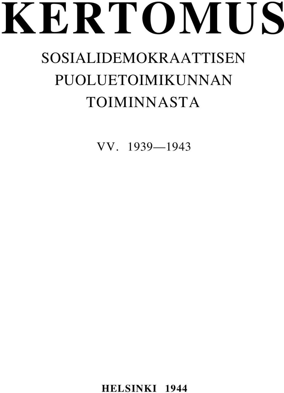 PUOLUETOIMIKUNNAN