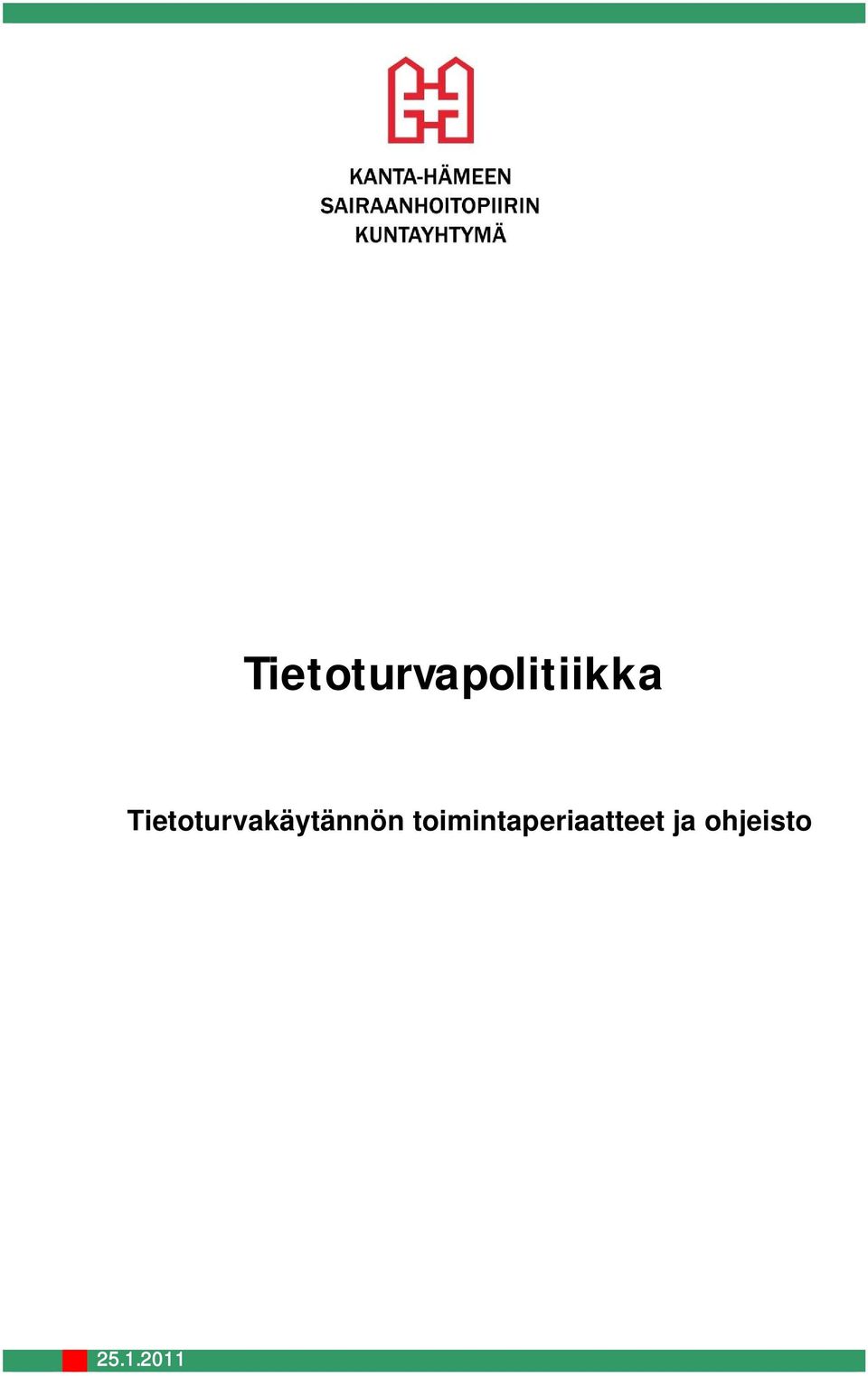 toimintaperiaatteet
