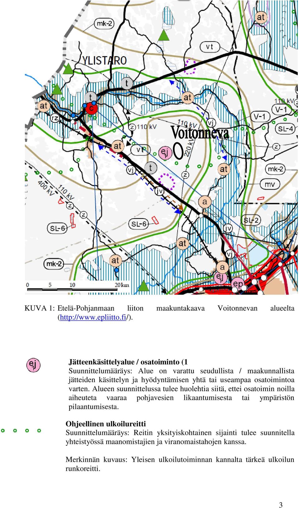 osatoimintoa varten.