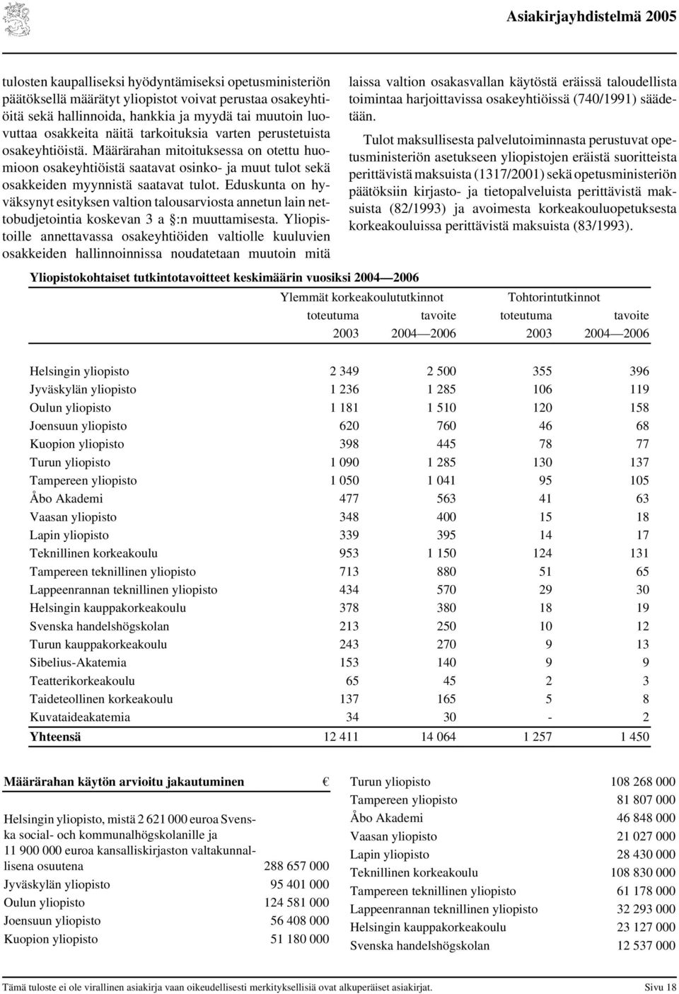 Eduskunta on hyväksynyt esityksen valtion talousarviosta annetun lain nettobudjetointia koskevan 3 a :n muuttamisesta.