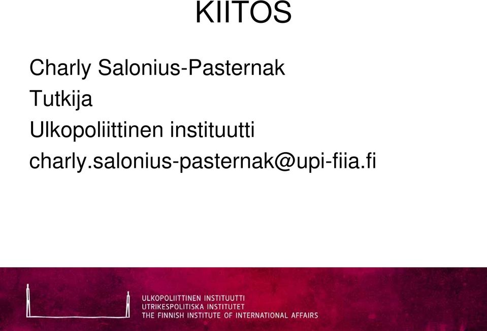 Ulkopoliittinen